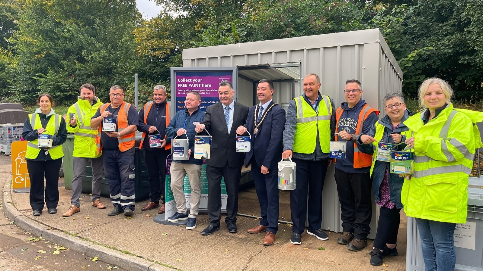 Lincolnshire completes roll-out of free Community RePaint Stores