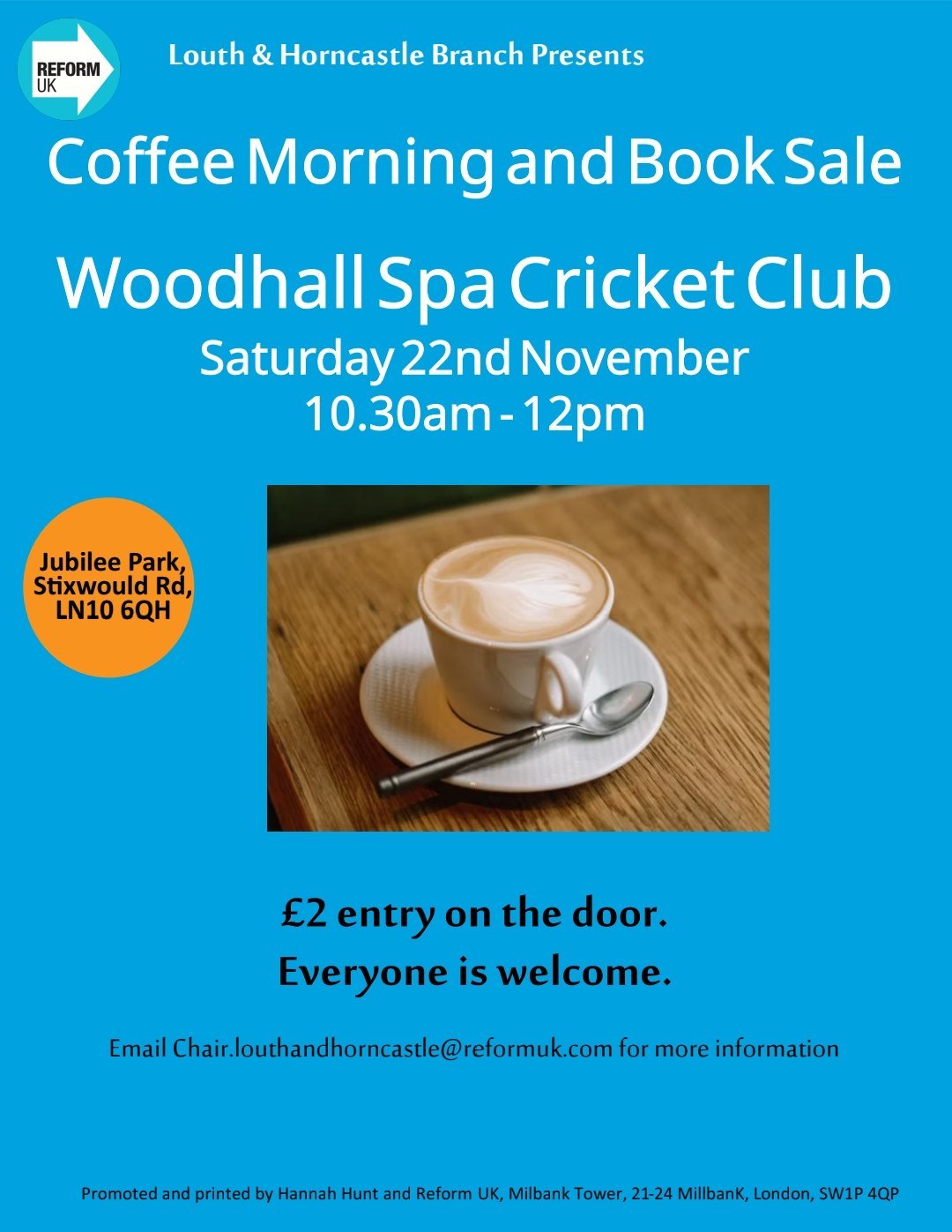 Coffee Morning and Book Sale