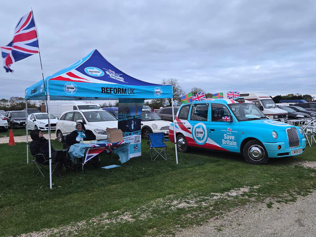 Reform UK National Action Day Sees Greater Lincolnshire Branches Out in Force